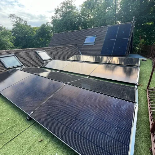 Solar installation by Ad-Sol UK