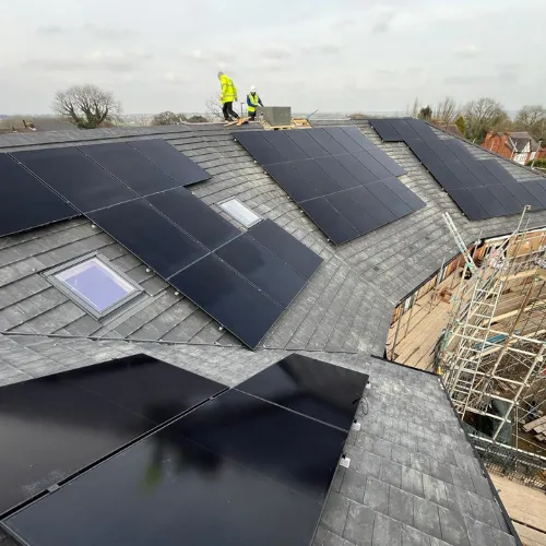 Recent solar installation by Ad-Sol UK in Preston